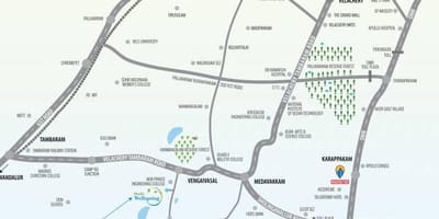 Medavakkam奈地图